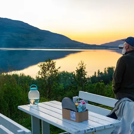 アパート Sandnes Fjord Camping, Storslett, Nordreisa, Troms *